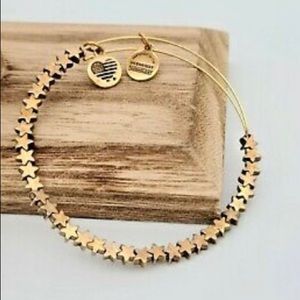 Alex and Ani Star Beaded Bangle